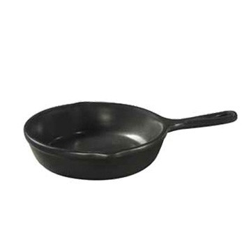 Diversified Ceramics DC212-MB Iron Skillet Style Server, 12oz, Matte Black