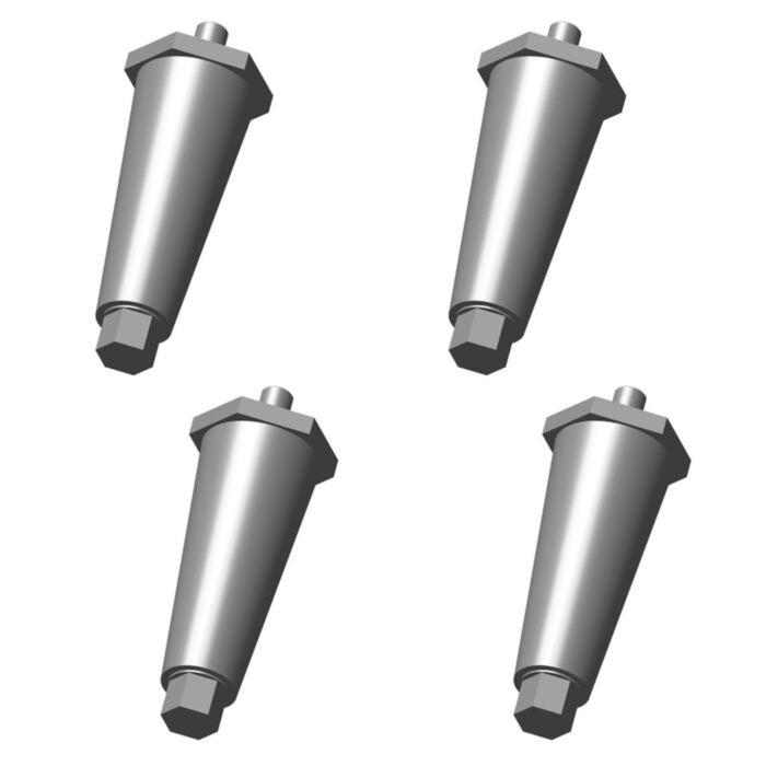Hoshizaki LP-4 LEG LEG, 4'' (Pack of 4)
