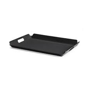 G.E.T. RST-1523-BK Plastic Serving Tray, 21-1/4"X15-1/4", Black