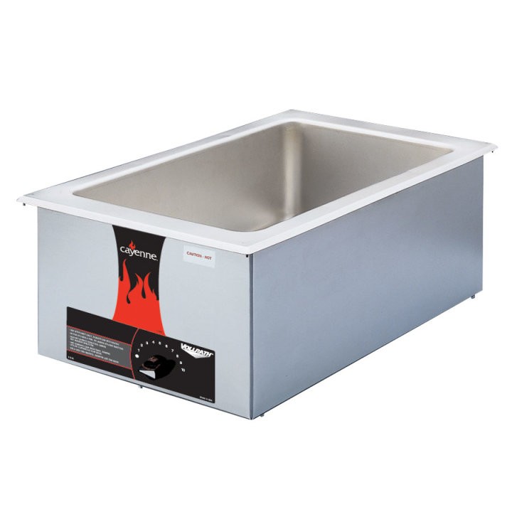 Vollrath 72001 Cayenne 2001 Drop-In Food Warmer, 1000W, 120V