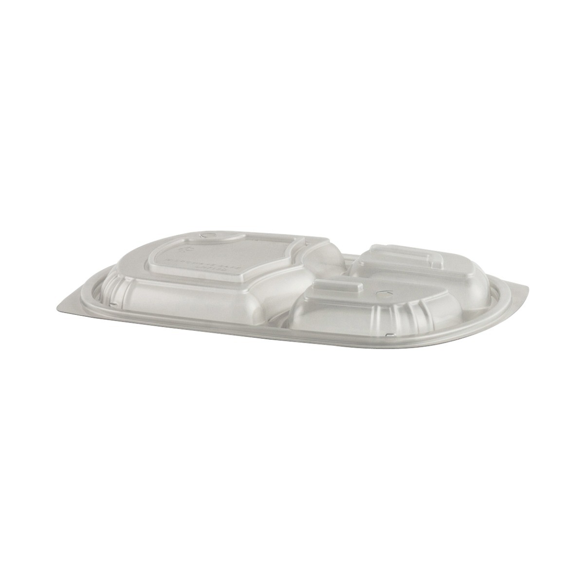 Anchor Packaging 4330713 3-Comp Dome Vented Lid, fits 10.3"x7.3" (Case of 250)