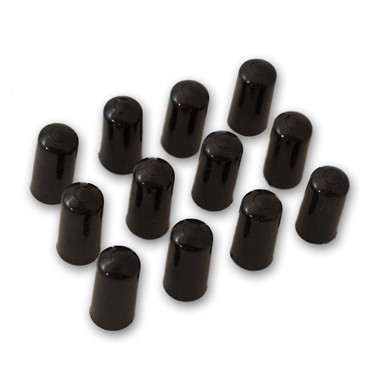 Tablecraft Products DCBK Dust Cap Cover For Pourer Opaque Black (Pack of 12)