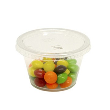 Empress EPCLID2 Plastic Lid for 1-1/2oz-2-1/2oz Souffle Cups, Clear (Case of 2500)