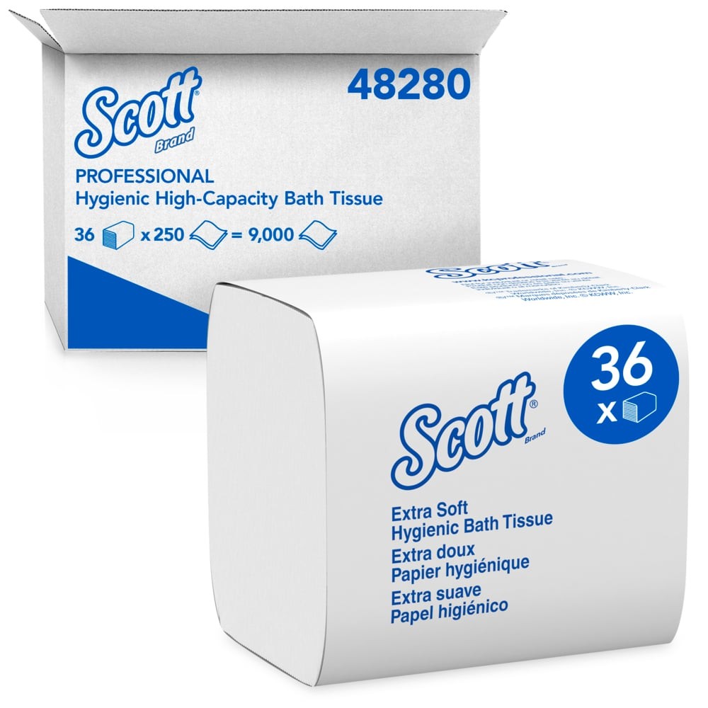 Kimberly-Clark 48280 Toilet Tissue, 2ply, 250 sheets (Case of 36)