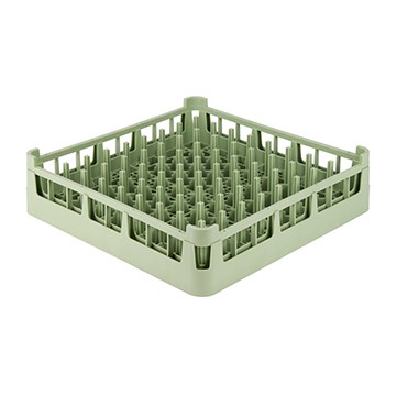 Vollrath 52672 PEG Style Plate Rack, Full Size, Green