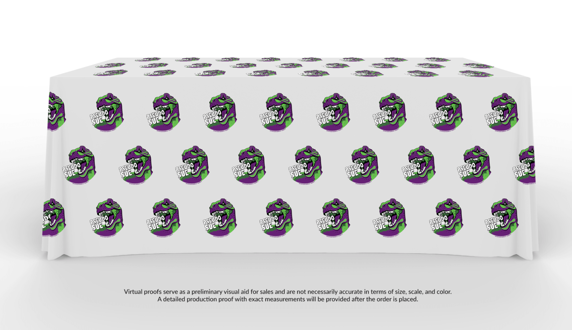 4' Table Cover - Full Coverage Dye Sublimation