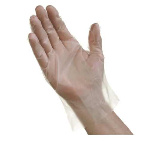 Tradex EFXL2000 Ambitex Econofit Plus Clear Gloves, XL (Box of 200)