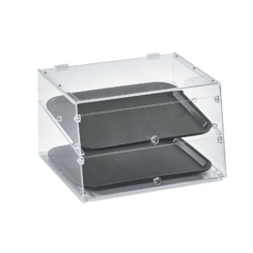 Vollrath KDC1418-2-06  Display Case 2-Shelf Clear, 18-1/2"x16-3/4"x12"