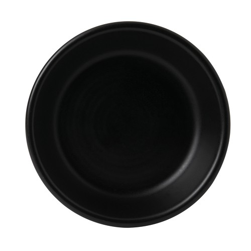 Arc Cardinal FM757 Evo Jet Olive/Tapas Dish, 6-1/4", Black (Case of 24)