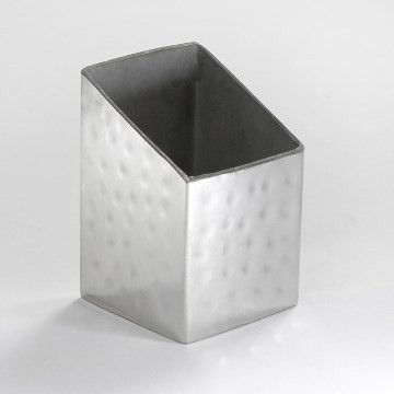 American Metalcraft HMSSQPH2 Packet Holder, 2X2-3/4", Hammered Stainless Steel