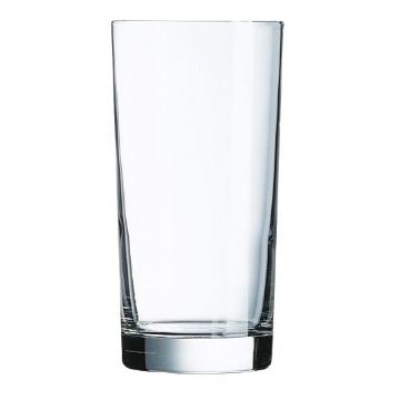Arc Cardinal P8494 Precision Collins Glass, Sheer Rim, 12-1/4oz, Clear (Case of 12)