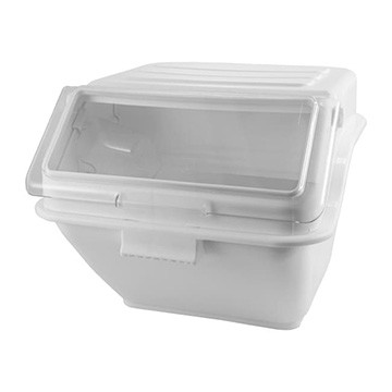 Winco IB-10S Ingredient Bin w/ Scoop & Slide Lide, 10 Gallon Capacity