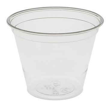 Pactiv YP9C Recycled Plastic Cold Cup, 9oz, Clear (Case of 975)