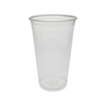 Pactiv YP24CA Recycled Plastic Cold Cup, 24oz, Clear (Case of 720)