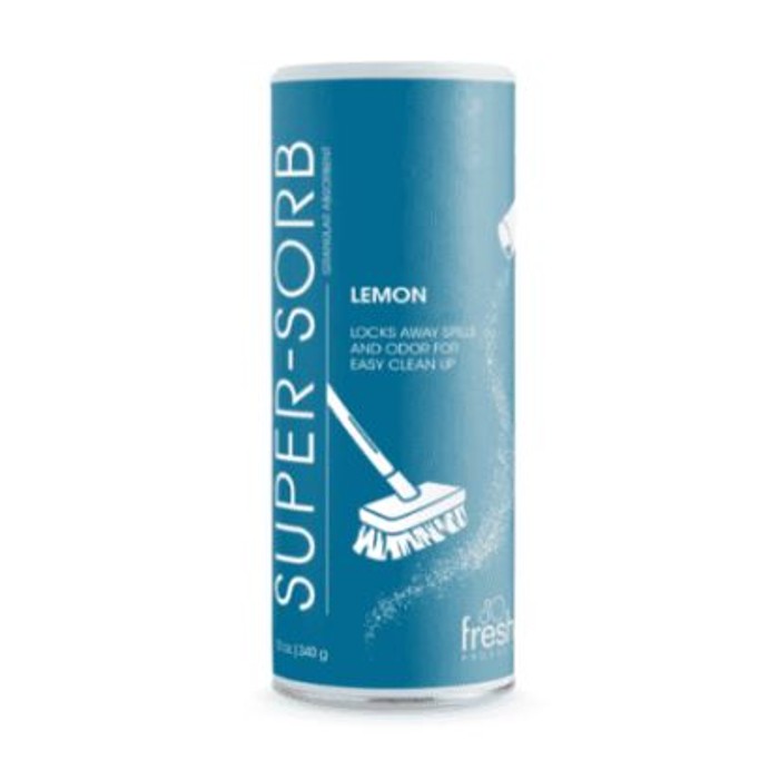 Sorbent Clean Fresh Fresh Products SSC-F-006I024M-22 Super-Sorb Aborbent, 12oz, Lemon (Box ...