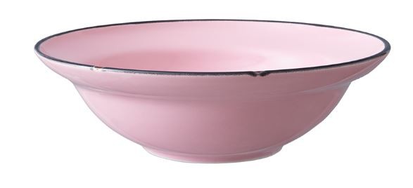 Oneida L2101003751 Tin Tin 25oz Pasta Bowl, Pink