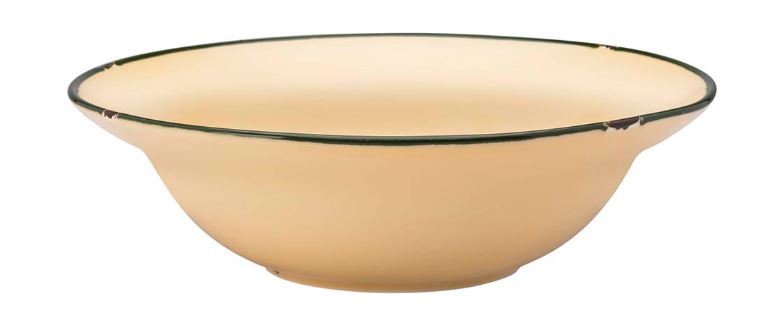 Oneida L2103006797 Tin Tin 12oz Rim Soup Bowl, Yellow