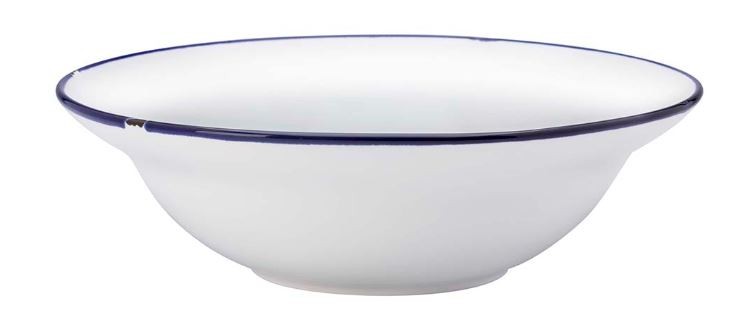 Oneida L2105008751 Tin Tin 25oz Pasta Bowl, Blue/White