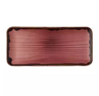 Arc Cardinal FP091 Harvest Plum Organic Rectangular Plate, 10-5/8"X6-1/4", Plum (Case of 12)