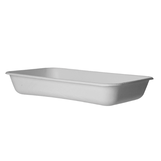 Eco-Products EP-SCRC107NFA Compostable Container, 10"X7" (Case of 200)