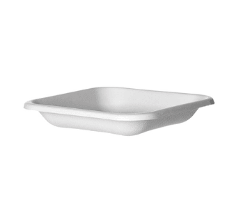 Eco-Products EP-SCS5NFA Compostable Fiber Container, 5", Square (Case of 800)