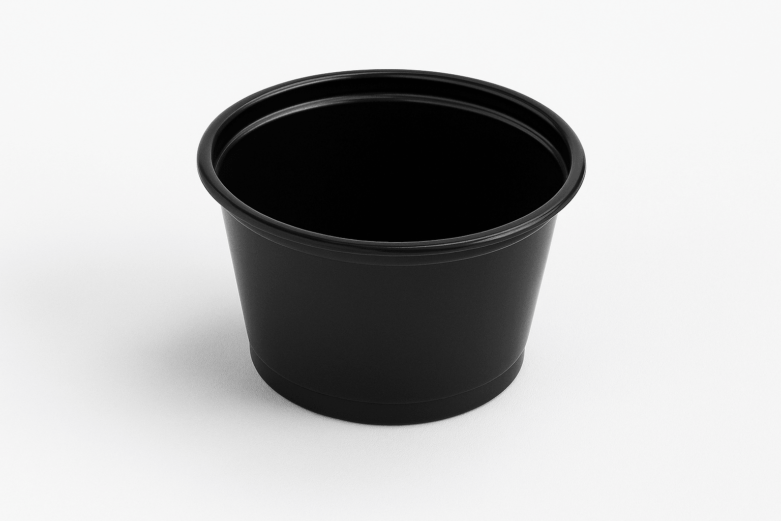 Netchoice 1378572 Portion Cup, 2oz, Black (Case of 2500)