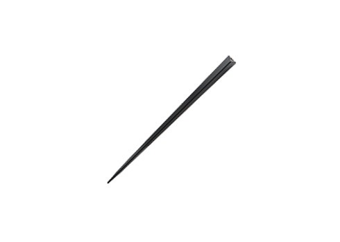 WNA SPPKTPBK35 Spirit Triangle Prism Pick, Plastic, 3-1/2'', Black (Case of 2500)