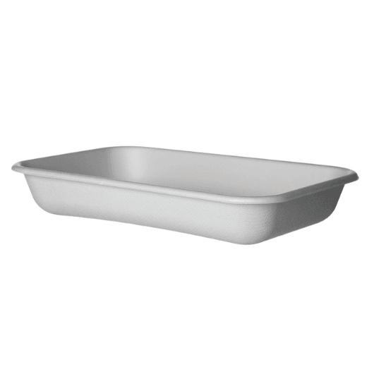 Eco-Products EP-SCRC24NFA WorldView™ Rectangular Container, 24oz, White (Case of 50)