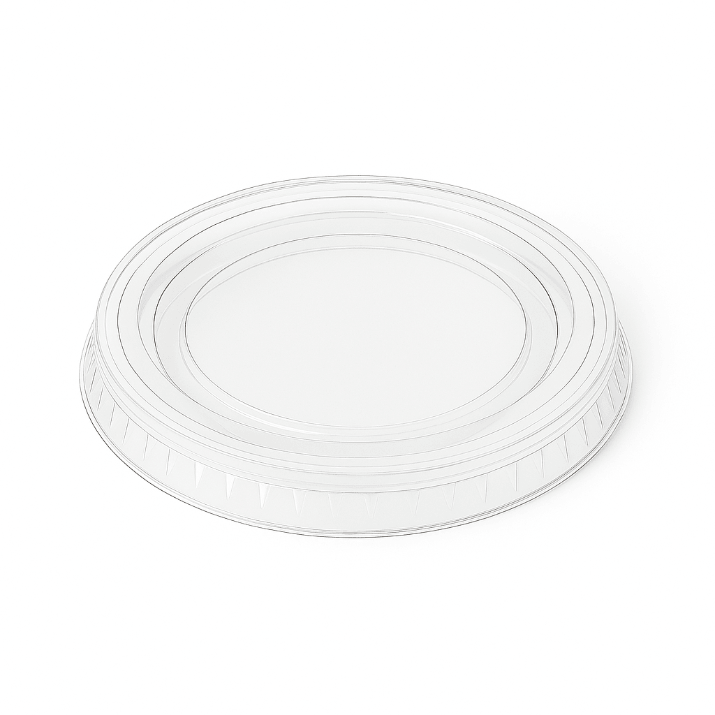 Empress EPCLID3-1 Plastic Lid F/3.25oz-5.5oz Souffle Cup, Clear (Case of 2500)