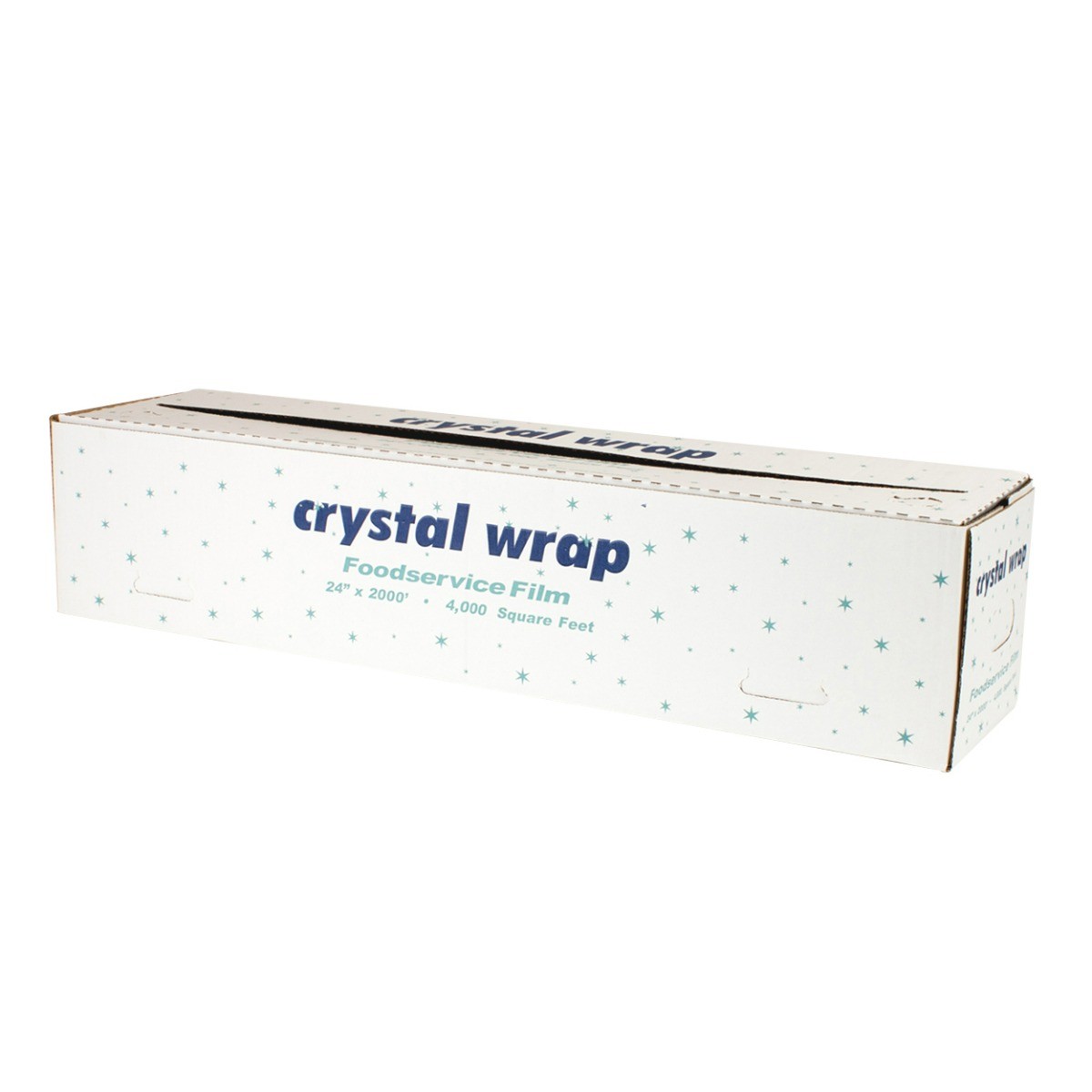 Anchor Packaging 7302435 Foodservice Film w/ Cutter, PVC, 24"X2000', Clear