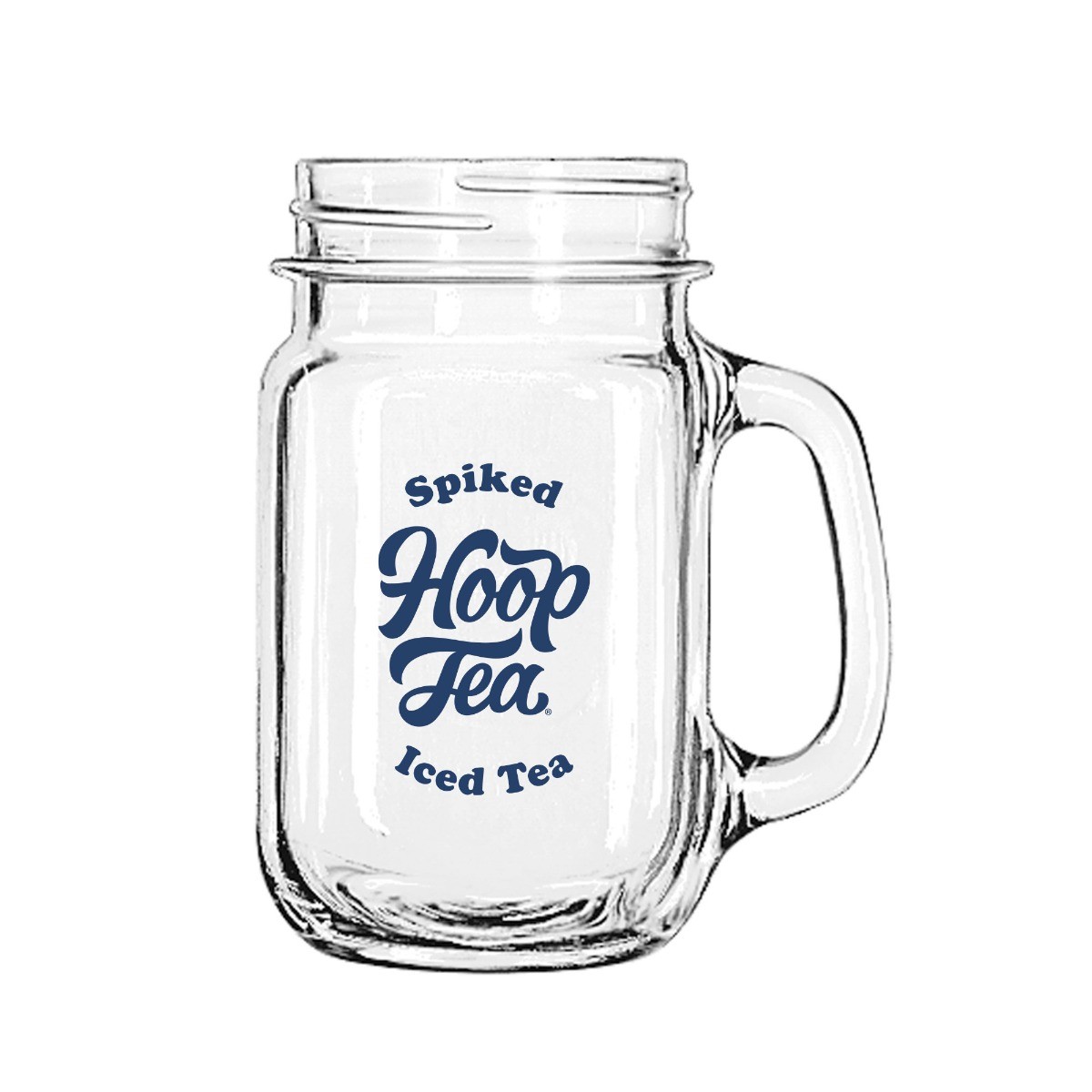 Mason Jar Glass with Handle