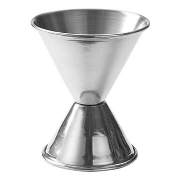 American Metalcraft J205 1 x 2oz Stainless Steel Bar Jigger