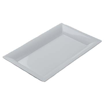 American Metalcraft MEL21 Endurance Melamine Platter, 21"X13", White