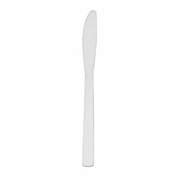 Boelter MWI-08 Windsor 7-15/16" Med. Wt. Dinner Knife, 18/0 Stainless Steel