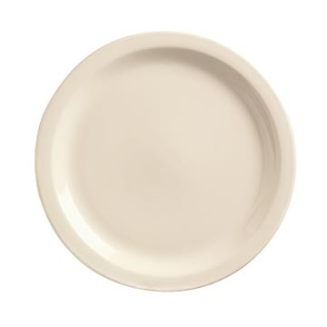 Boelter NAR-8 Narrow Rim Plate, 9", White (Case of 24)