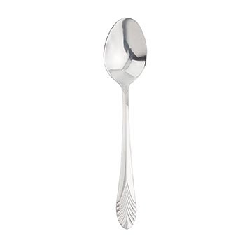 Boelter SHOW-02 Showcase 6-1/4" Bouillon Spoon, 18/0 Stainless Steel