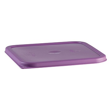Cambro SFC6451 Lid for 6qt & 8qt CamSquare Containers, Square, Purple