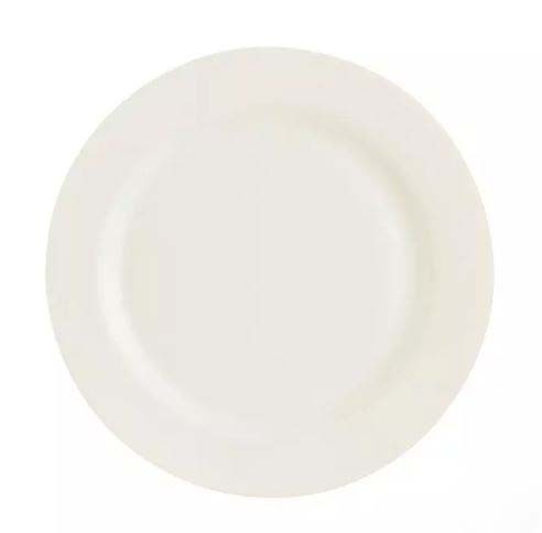 Arc Cardinal V1538 Arcoroc Rim Soup/Pasta Plate, 8-1/2", White (Case of 24)