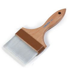 Carlisle 4039900 Sparta® Flat Pastry Brush, 4", Wood Handle