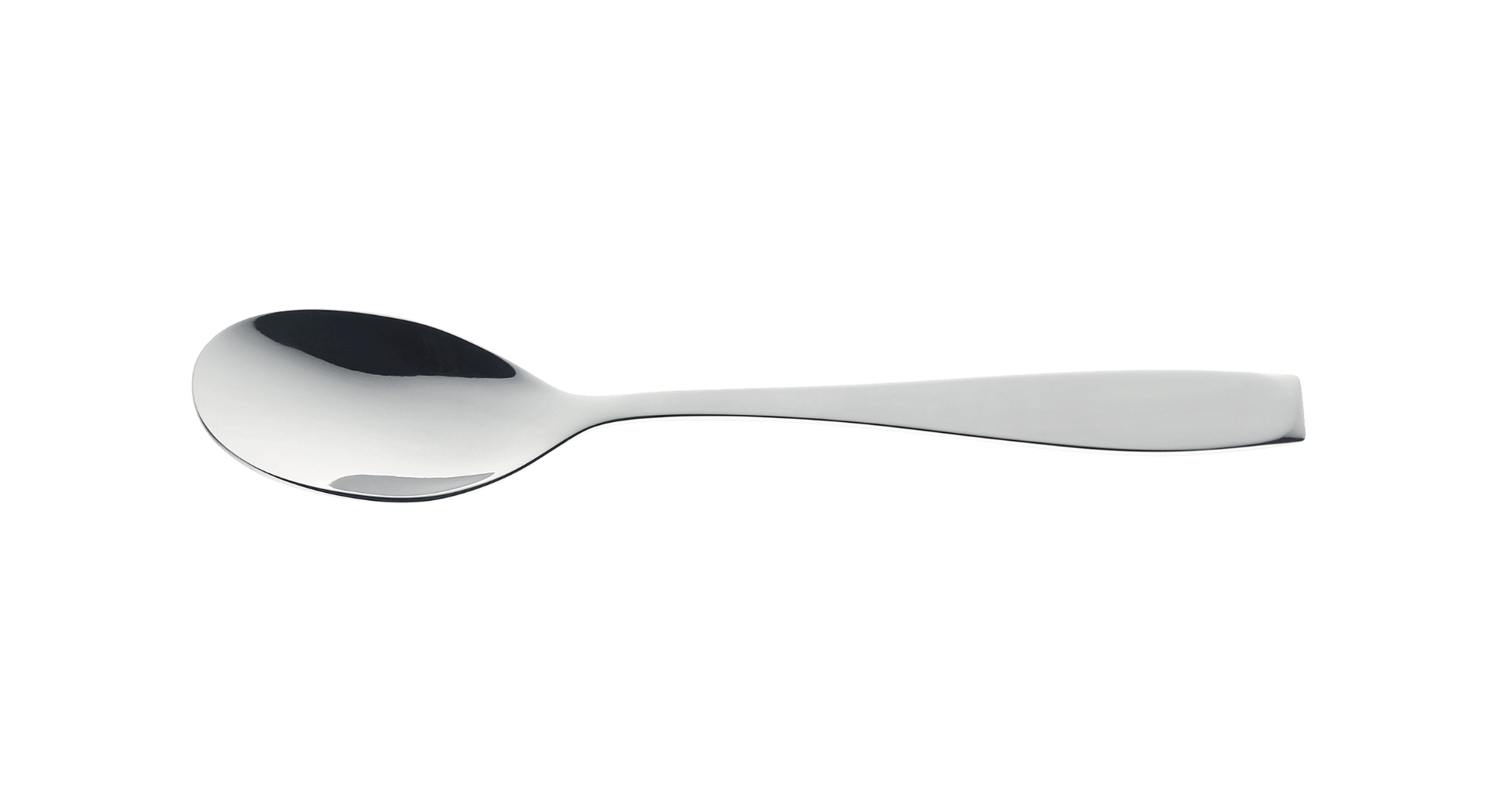 RAK CSLDES Sleek 7.5" Dessert Spoon, 18/10 Stainless Steel (Case of 12)