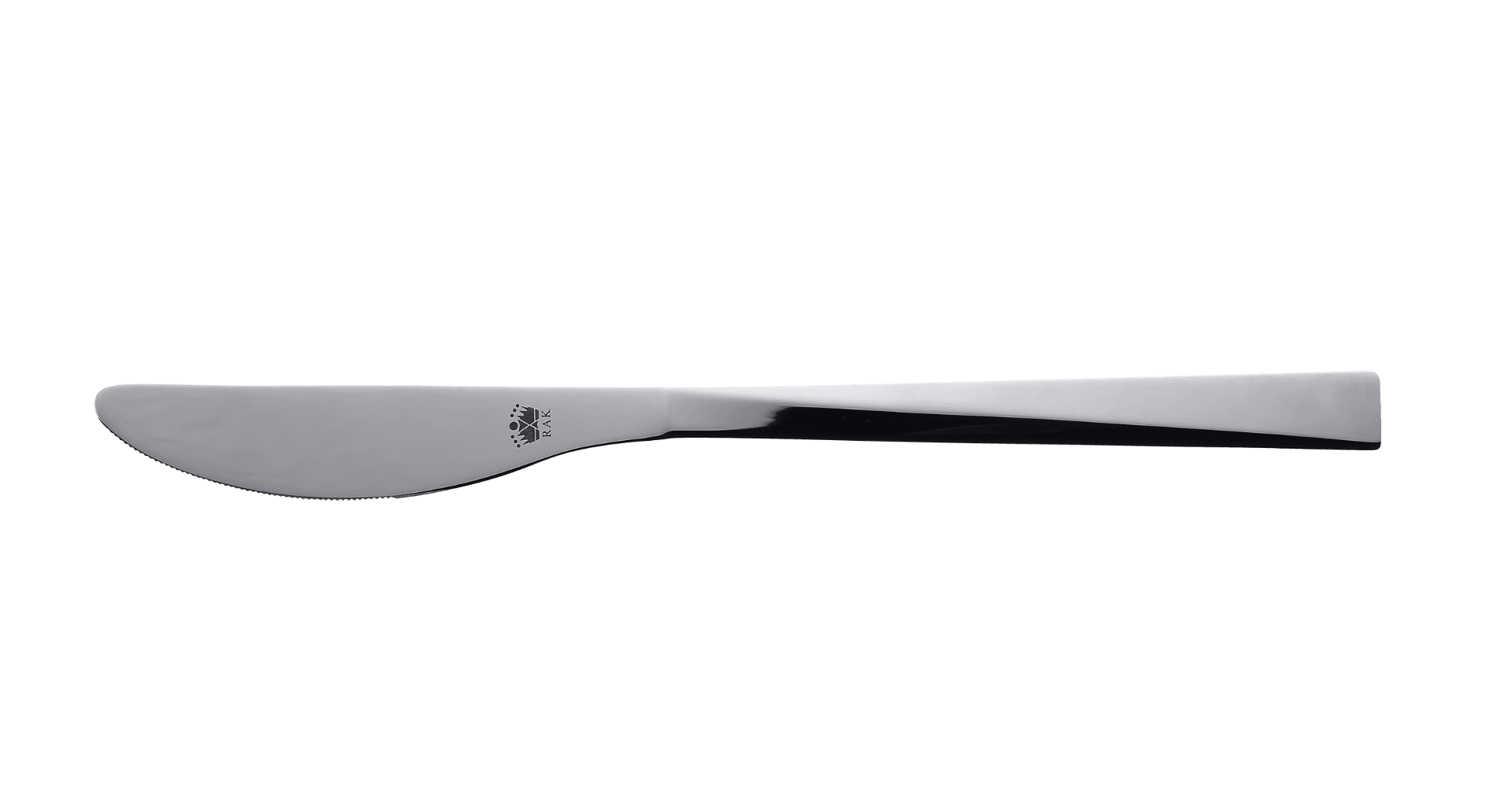 RAK CSLDIK Sleek 9"Dinner Knife, 9" Plain, 18/10 Stainless Steel (Case of 12)