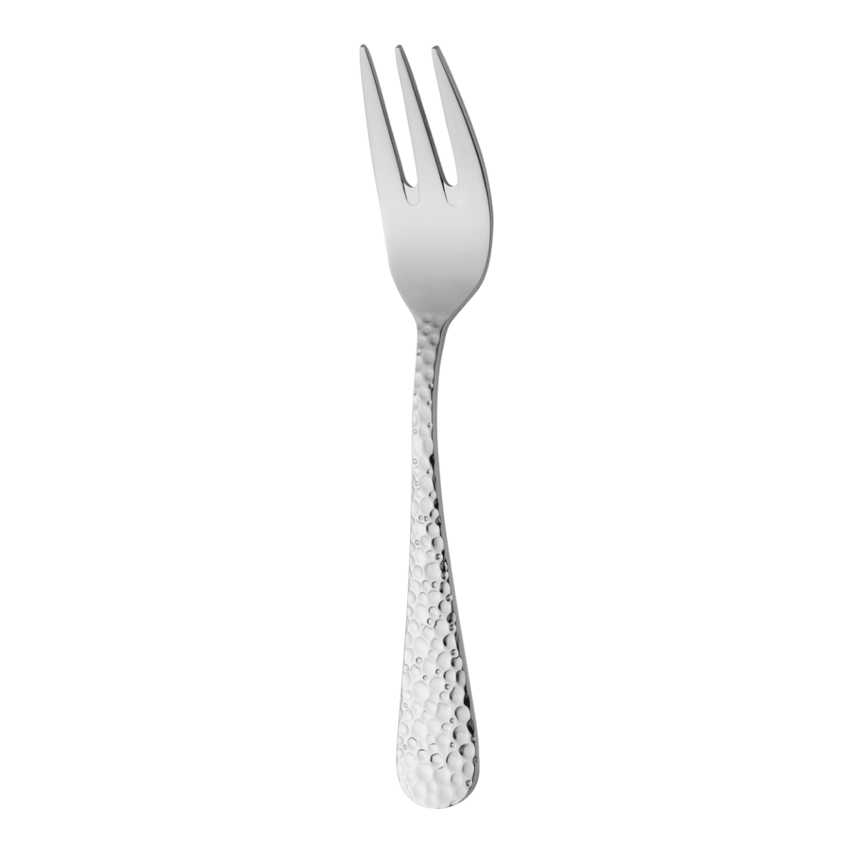 RAK C0SPCKF Sparkle Hammered 5.1" Cake Fork, 18/0 Stainless Steel (Case of 12)