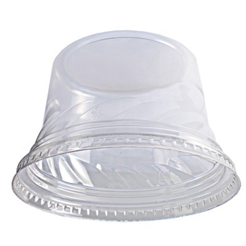 Detroit Forming DC58 Dome Lid for 5-12 oz Dessert Containers, Plastic, Clear, (Case of  500)