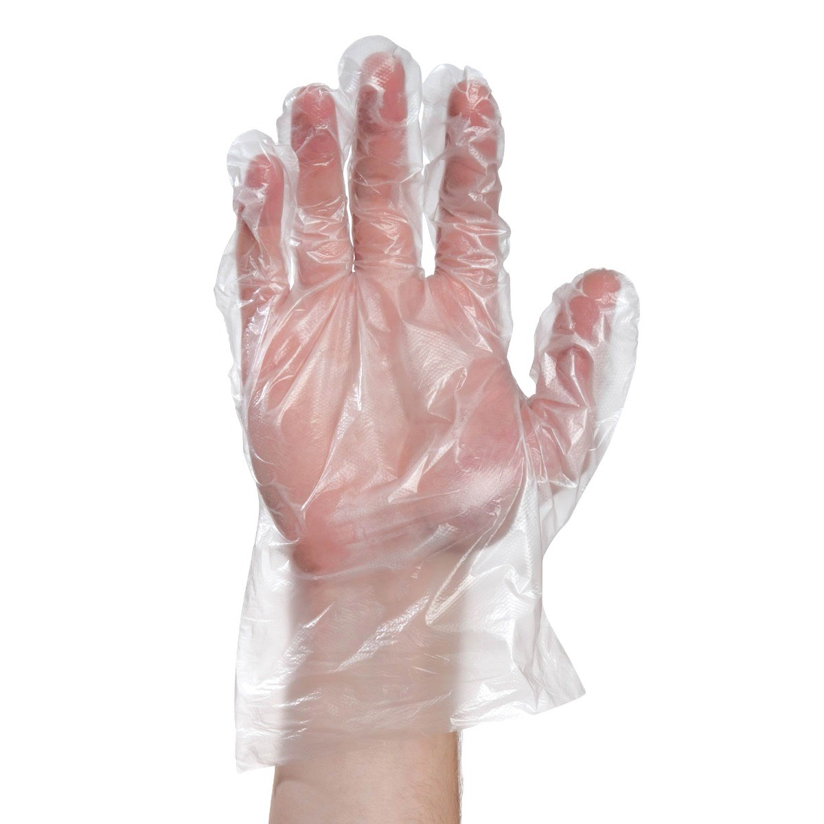 Elara Easygrip FCPT103 Cast Poly Gloves, Large (Box of 100)