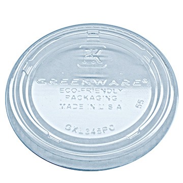 Fabri-Kal GXL345PC Greenware Plastic Lids f/3-1/4oz Souffle (Case of 2000)