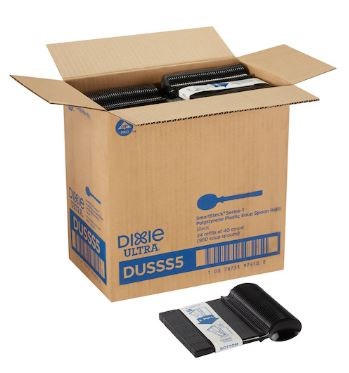 Georgia-Pacific DUSSS5 SmartStock Disposable Plastic Soup Spoon Refill (Case of 960)