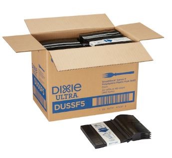 Georgia-Pacific DUSSF5 SmartStock Disposable Plastic Fork Refill (Case of 960)