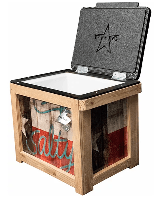 Handcrafted Cedar 24 Can Cooler