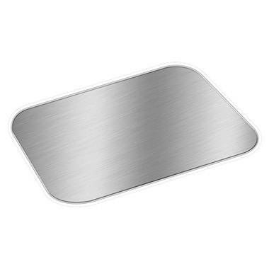 Handi-Foil 2062L-500 Foil Laminated Board Lid, 8-7/16"X5-7/8" (Case of 500)