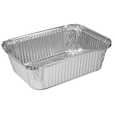 Handi-Foil 4041-45-250 Oblong Foil Pan, 5lbs, 9"X6-1/2" (Case of 250)